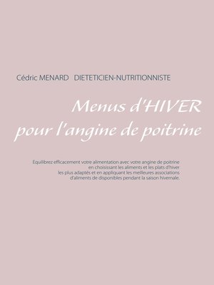 cover image of Menus d'hiver pour l'angine de poitrine